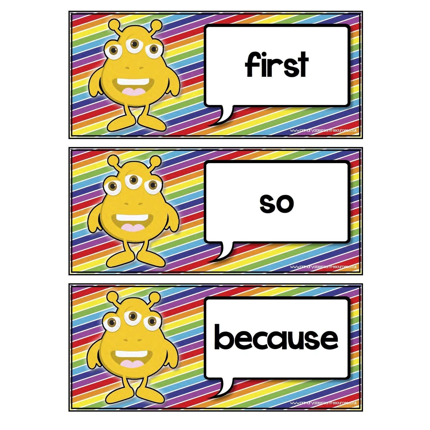 Monster Vocabulary:Primary Classroom Resources