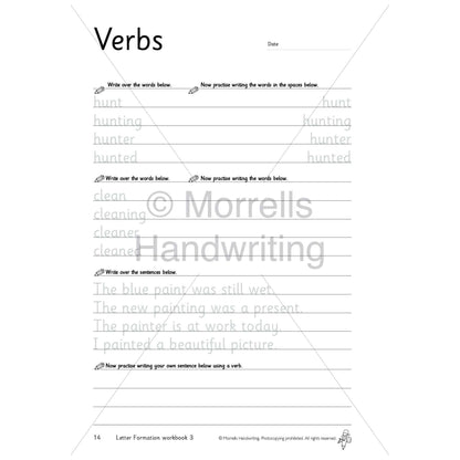 Morrells Handwriting - Letter Formation - Workbook 3:Primary Classroom Resources