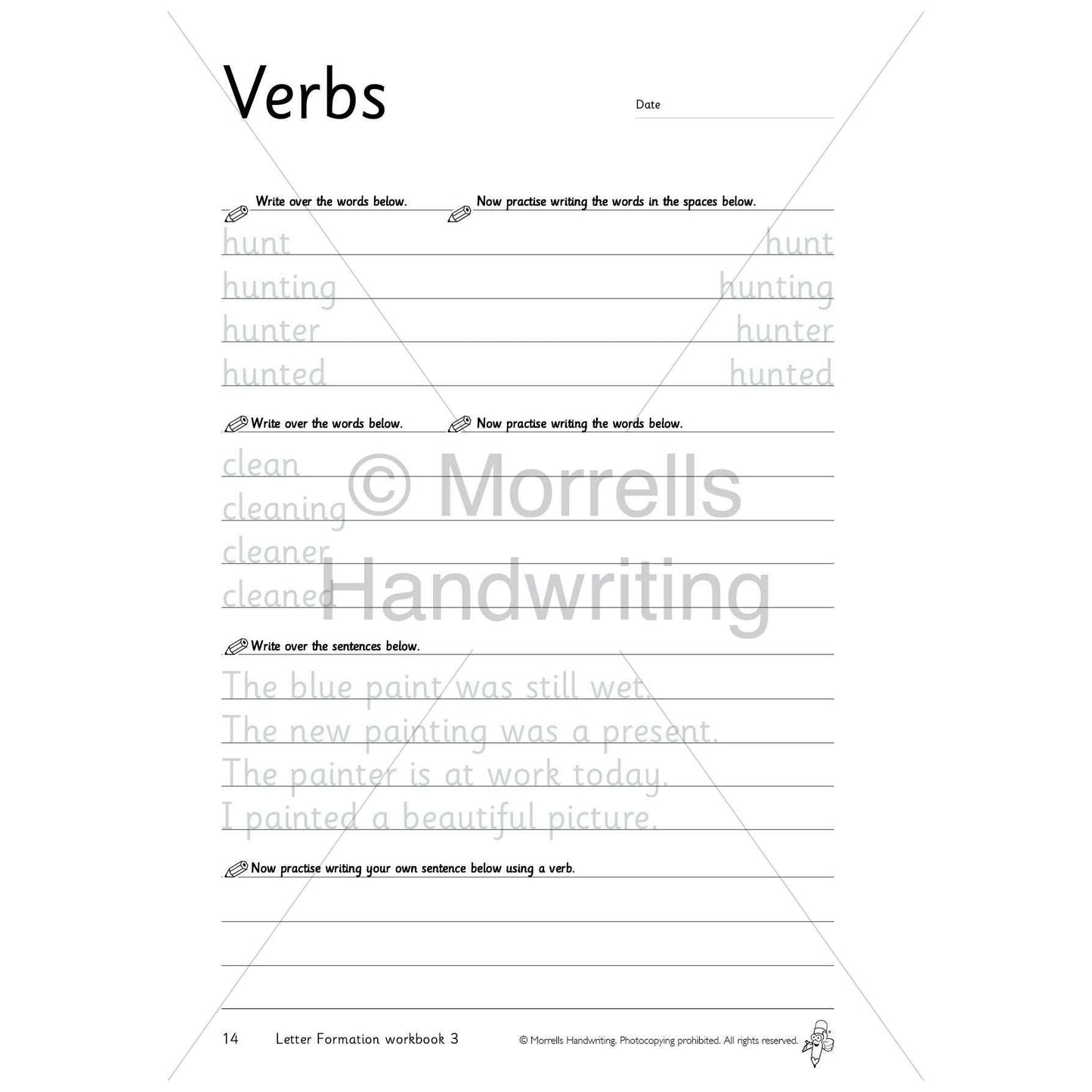 Morrells Handwriting - Letter Formation - Workbook 3:Primary Classroom Resources