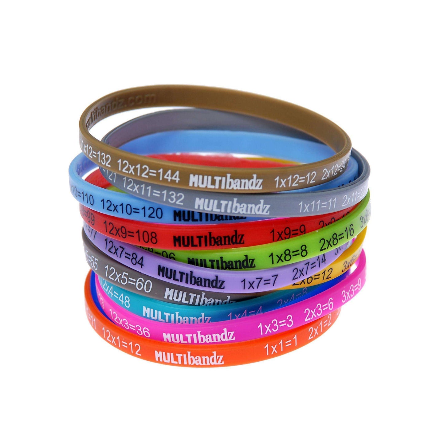 Multibandz Times Tables Learning Wristbands:Primary Classroom Resources