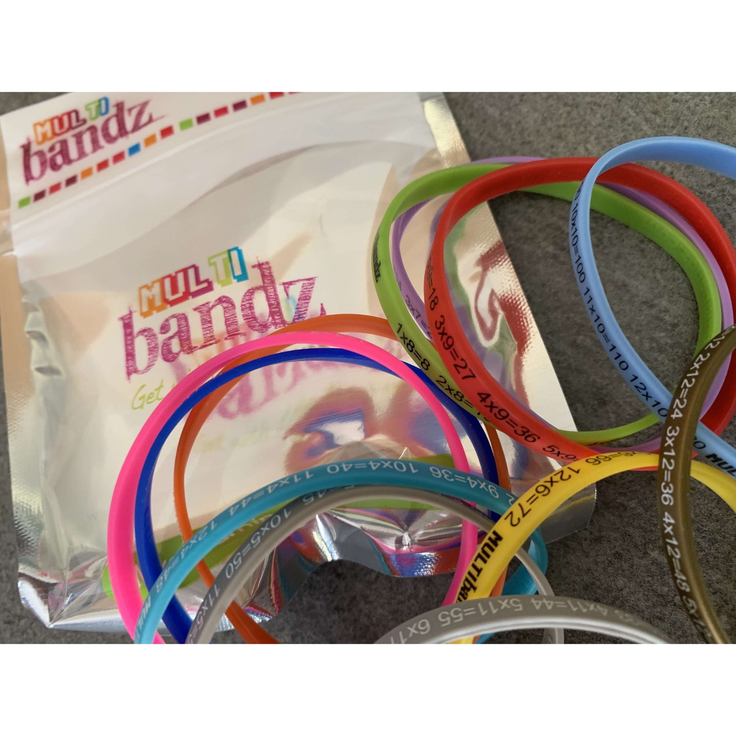 Multibandz Times Tables Learning Wristbands:Primary Classroom Resources