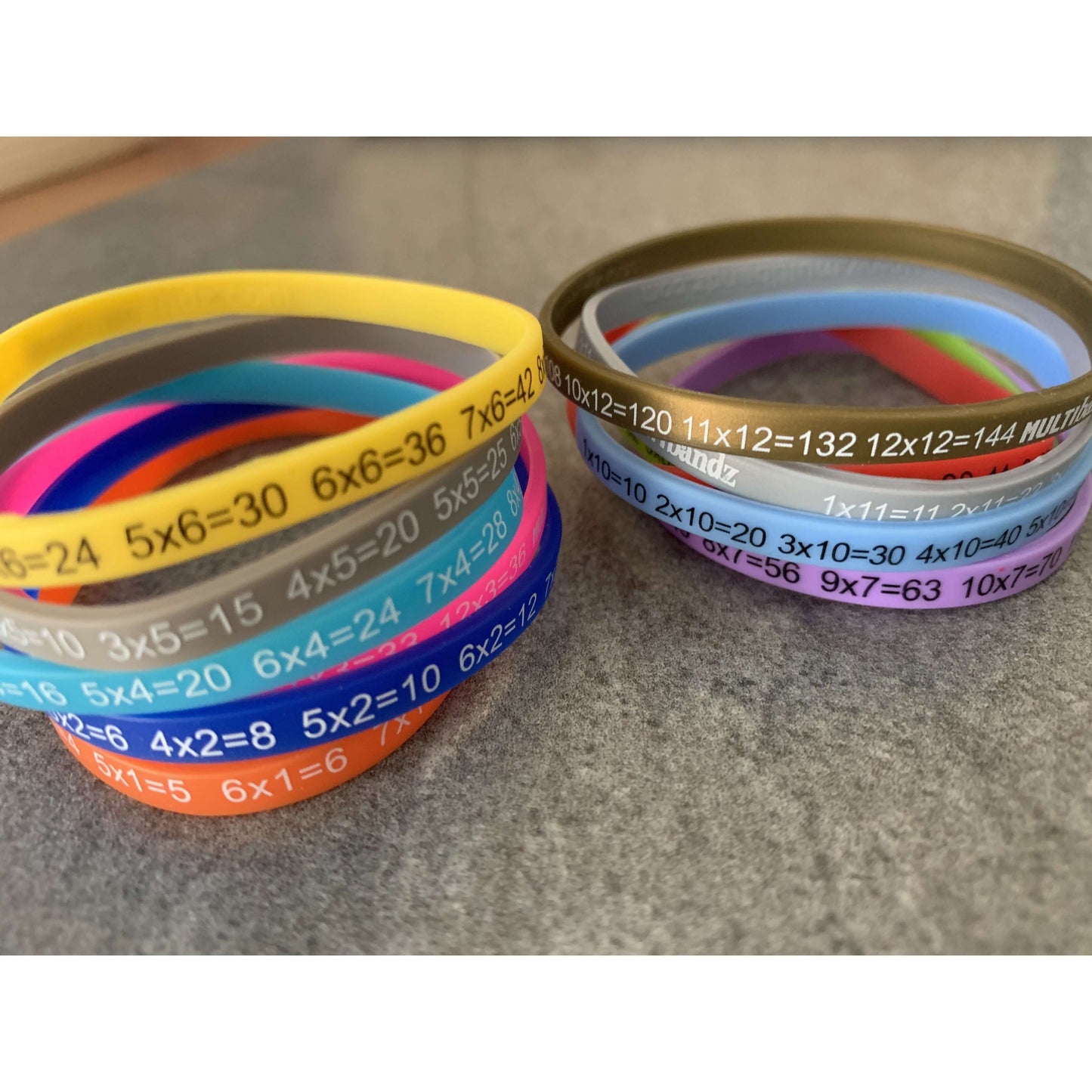 Multibandz Times Tables Learning Wristbands:Primary Classroom Resources