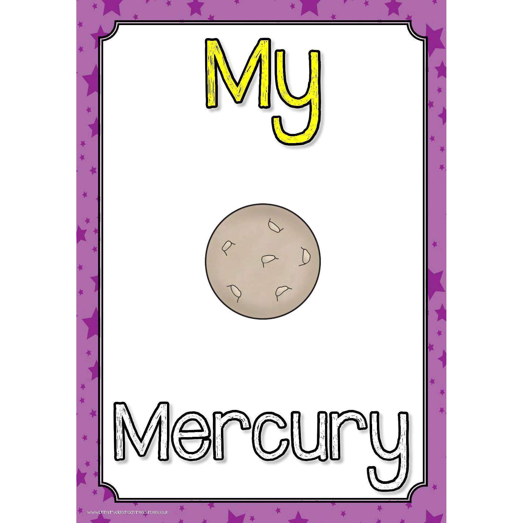 Naming Planets Poster Pack:Primary Classroom Resources