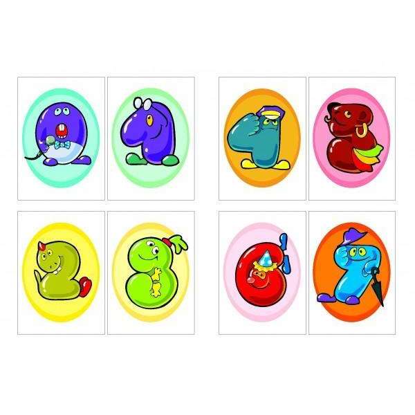 Number Character Cards 0-9:Primary Classroom Resources