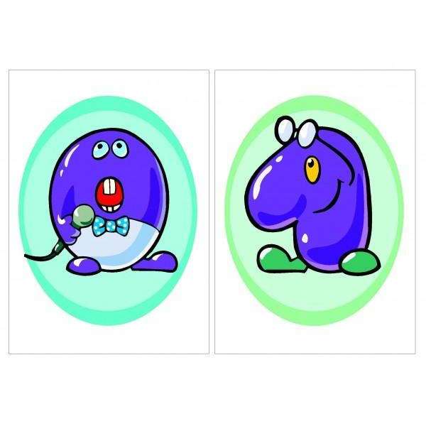 Number Character Cards 0-9:Primary Classroom Resources