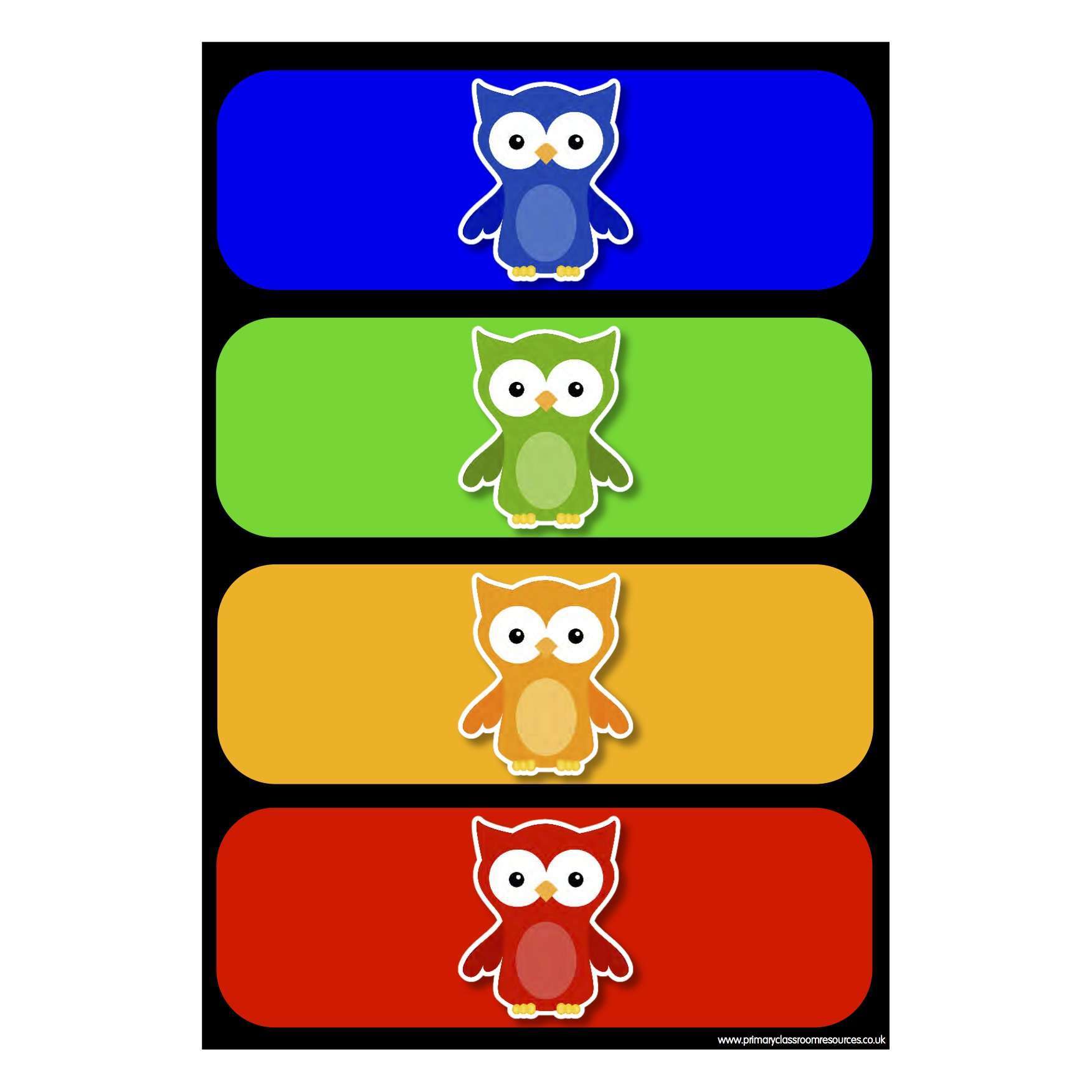 Owl Themed Classroom Voice Manager Poster Set:Primary Classroom Resources