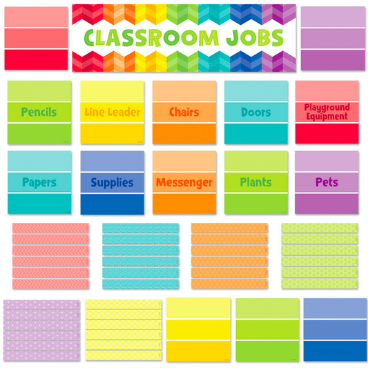 Painted Palette Classroom Jobs Classroom Mini Display Set:Primary Classroom Resources