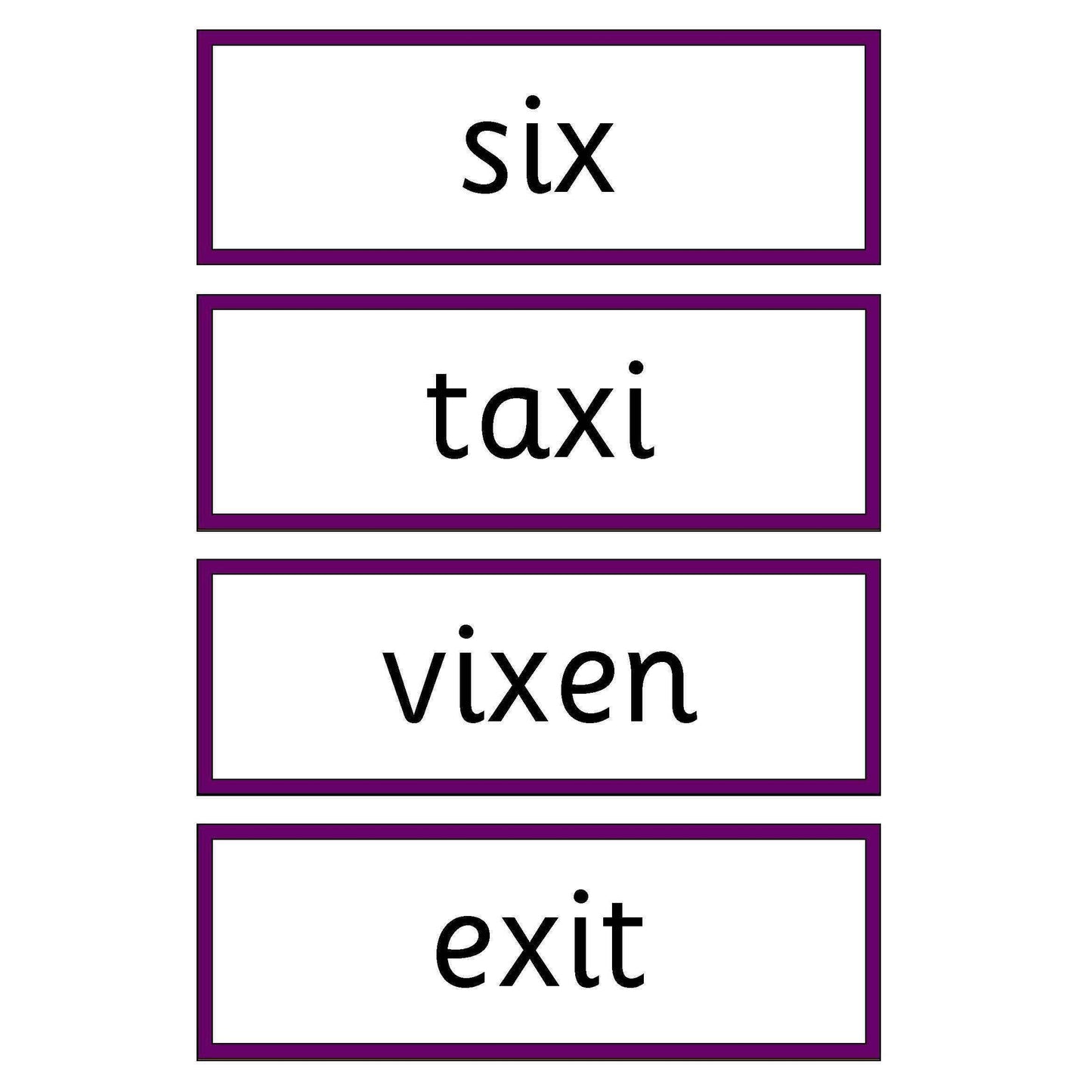 Phase 3 Words:Primary Classroom Resources