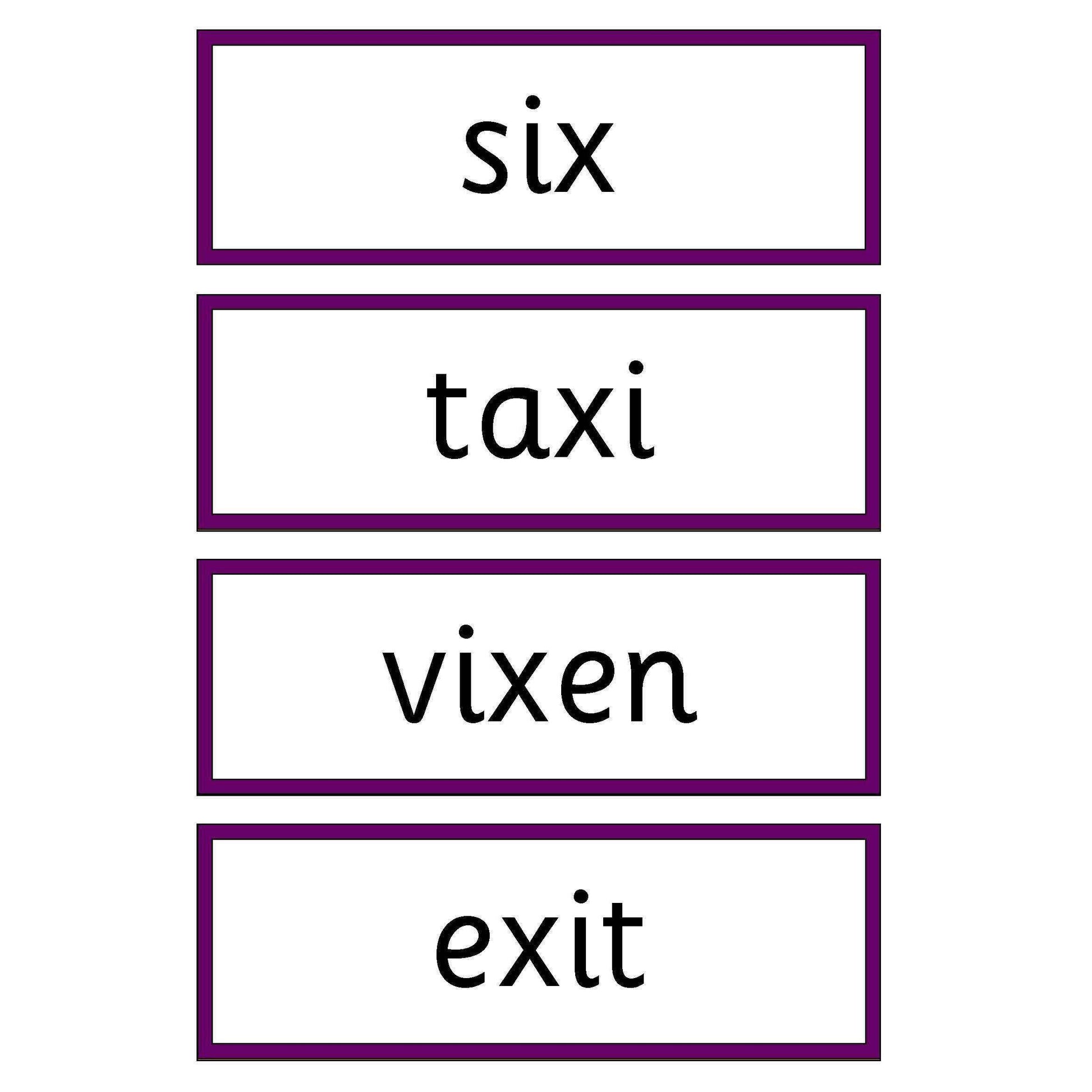 Phase 3 Words:Primary Classroom Resources