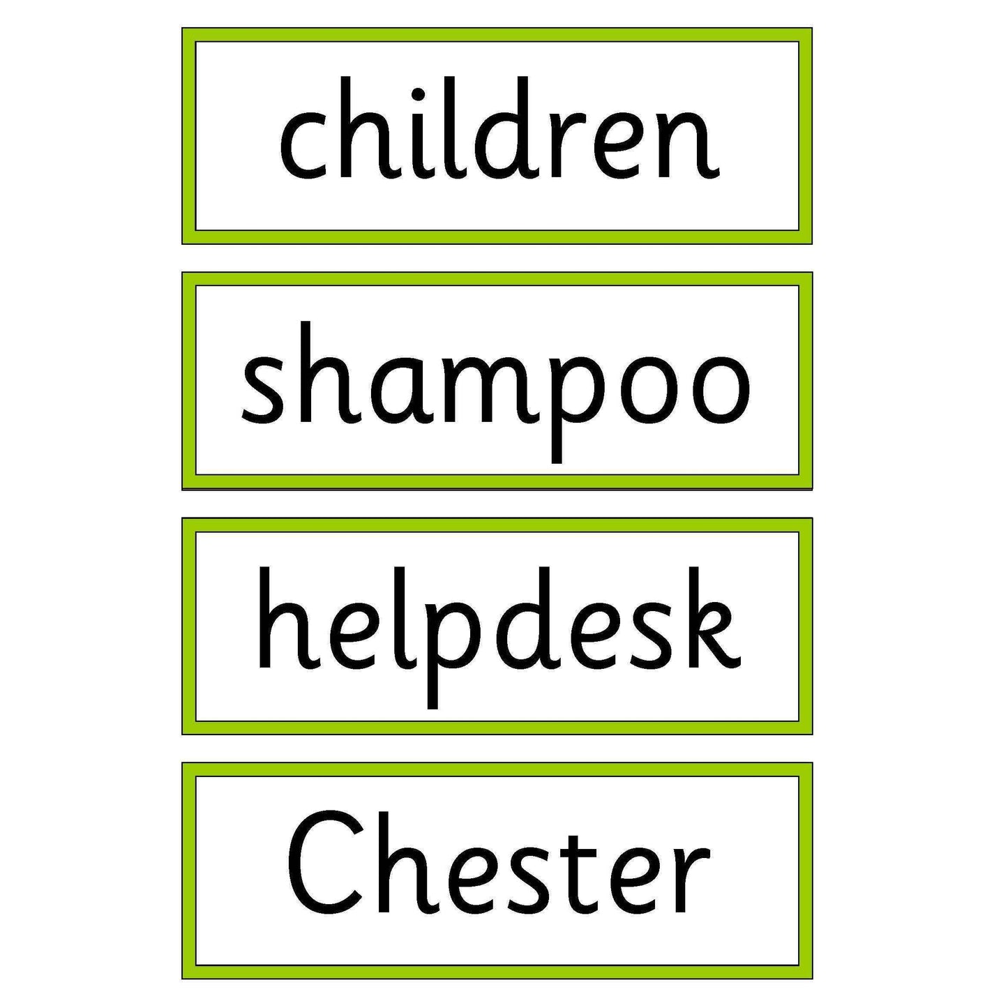 Phase 4 CVCC Words:Primary Classroom Resources