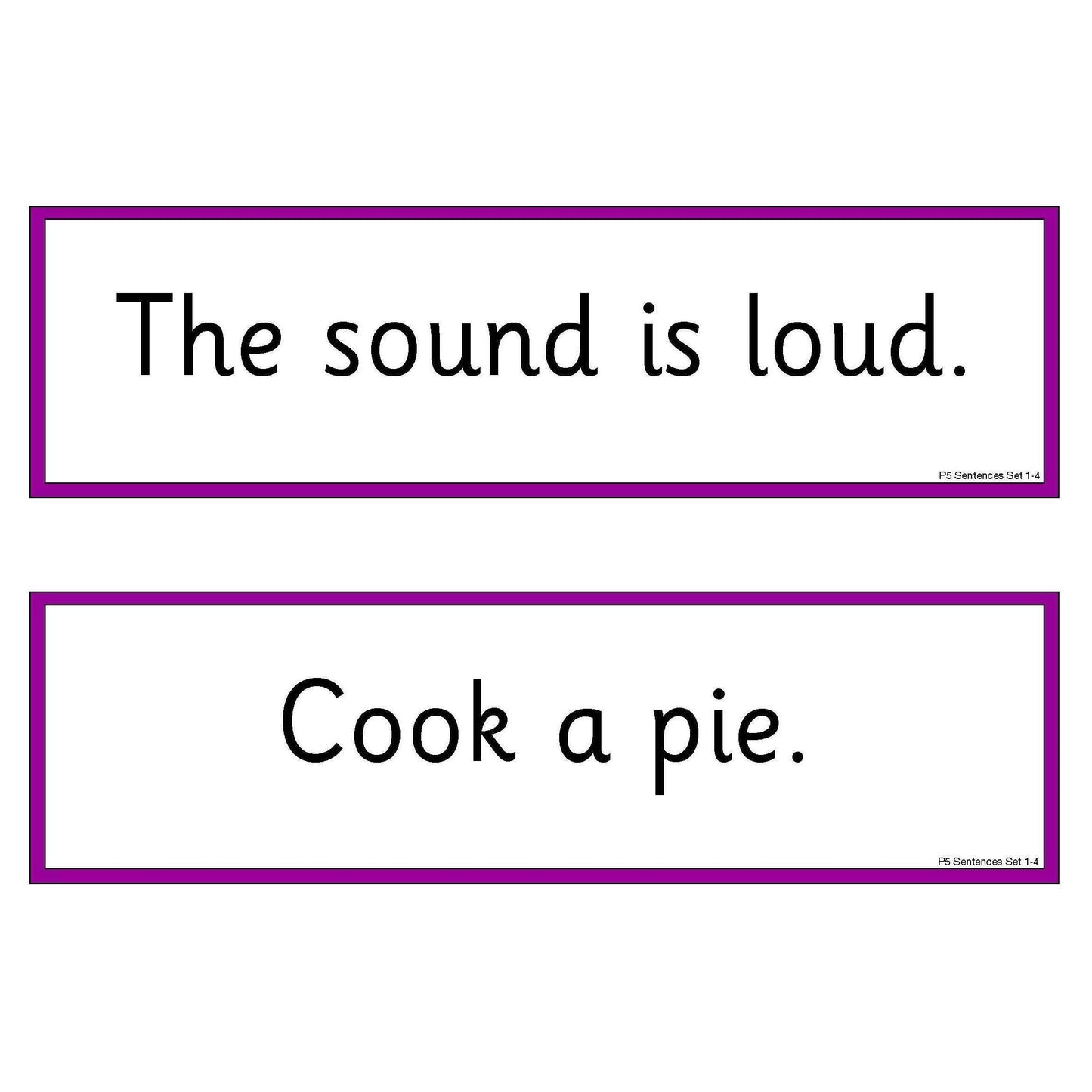 Phase 5 Sentences:Primary Classroom Resources