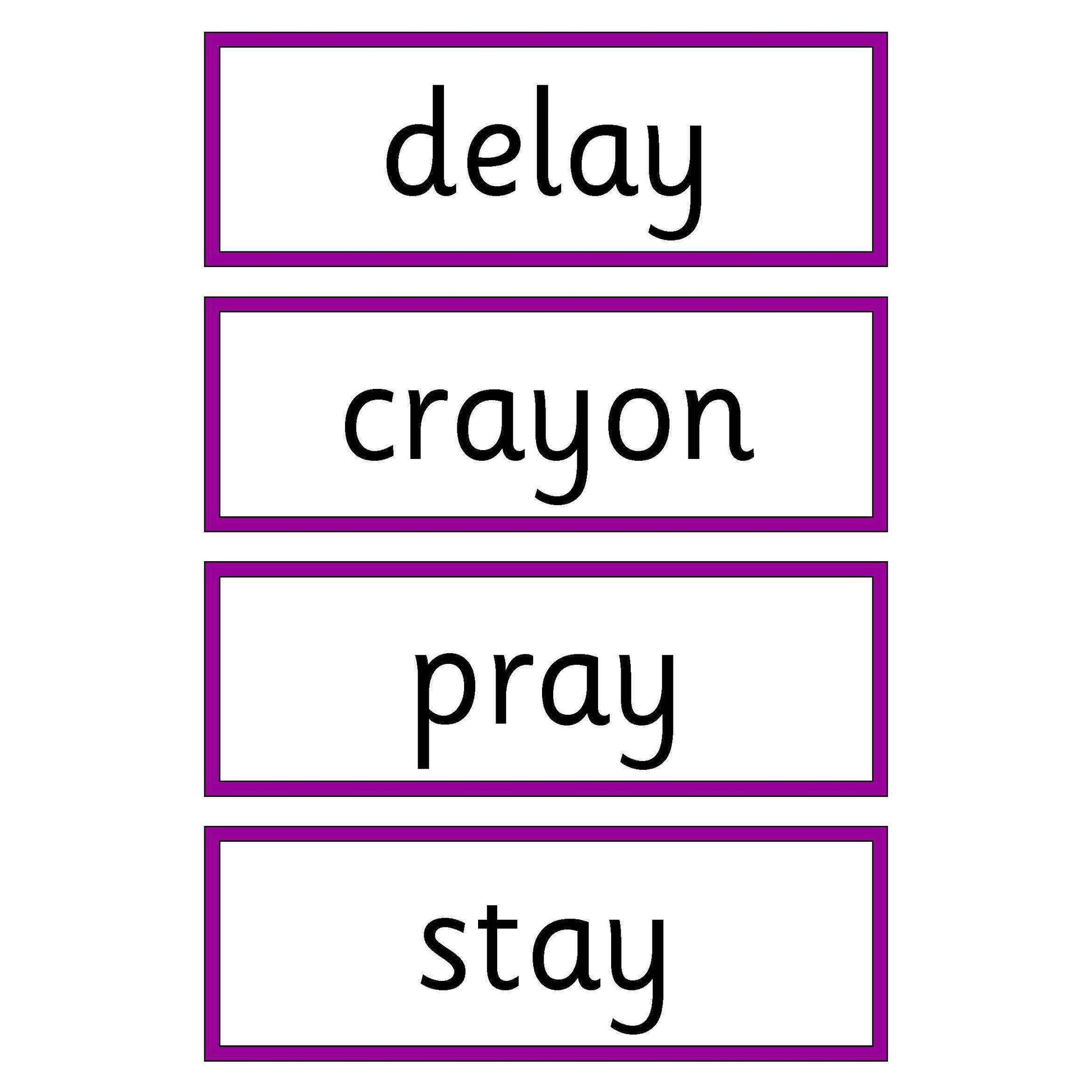 Phase 5 Words Set 1:Primary Classroom Resources