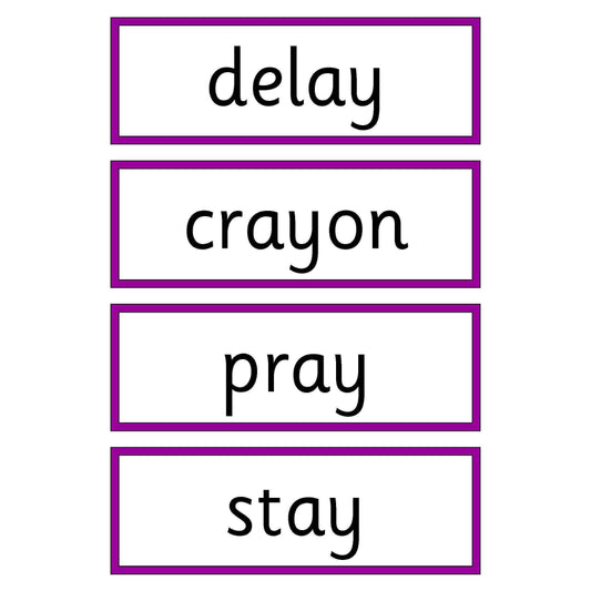 Phase 5 Words Set 1:Primary Classroom Resources