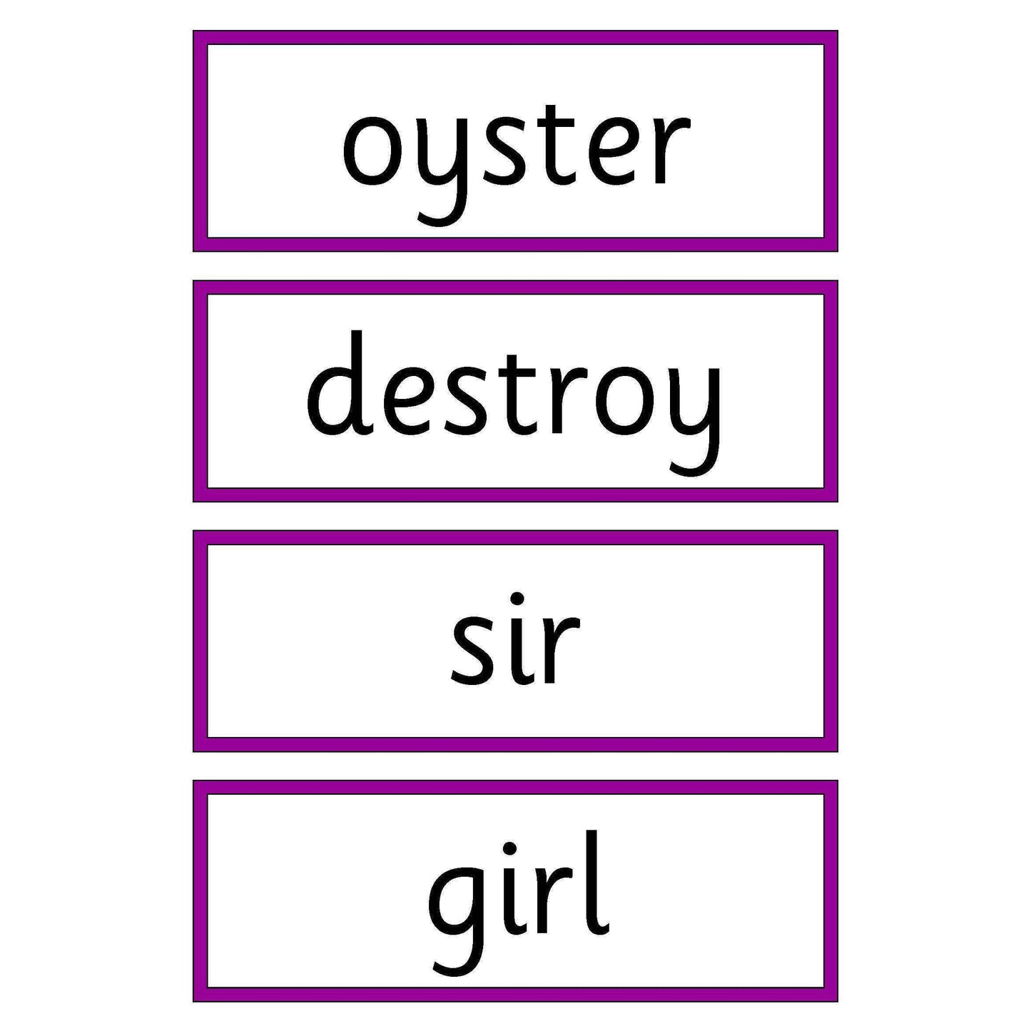 Phase 5 Words Set 2:Primary Classroom Resources