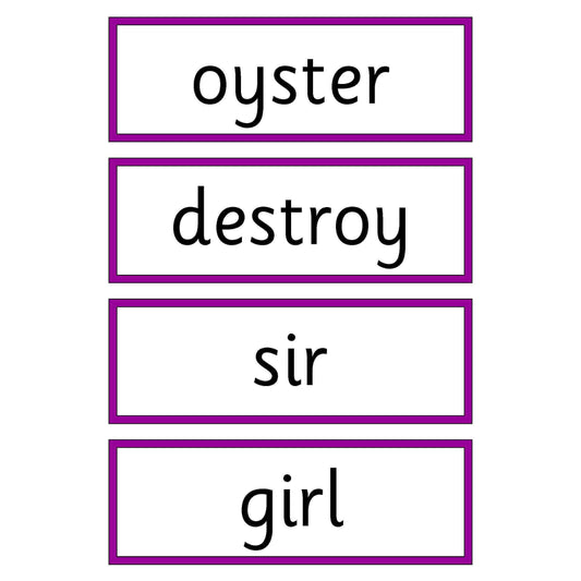 Phase 5 Words Set 2:Primary Classroom Resources