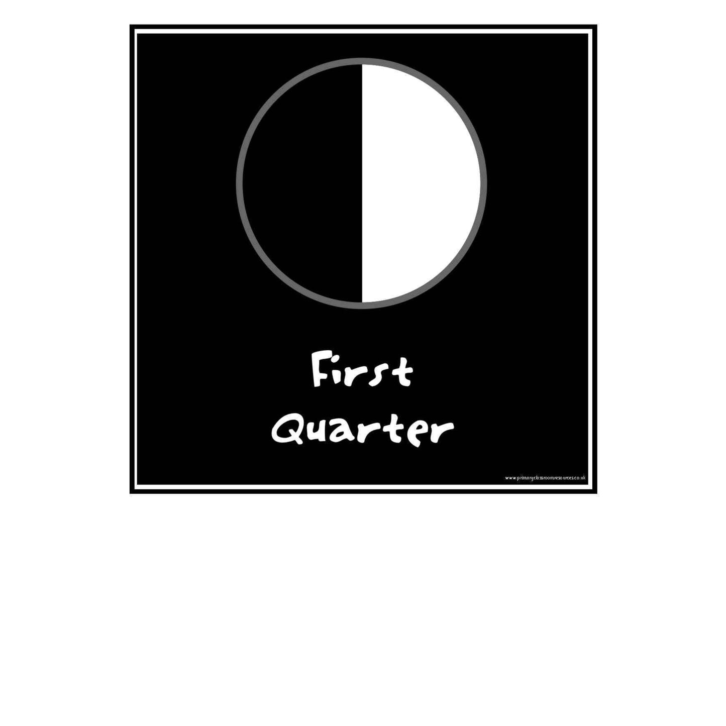 Phases of the Moon Cards:Primary Classroom Resources