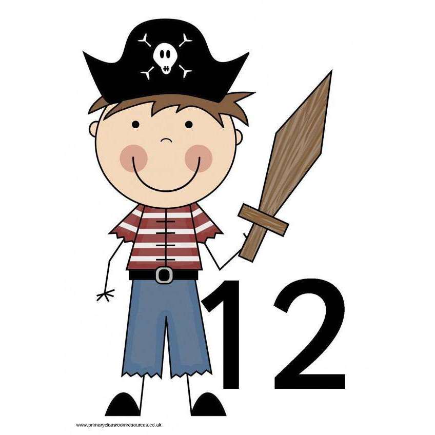 Pirate Numbers 11 to 20 Posters:Primary Classroom Resources