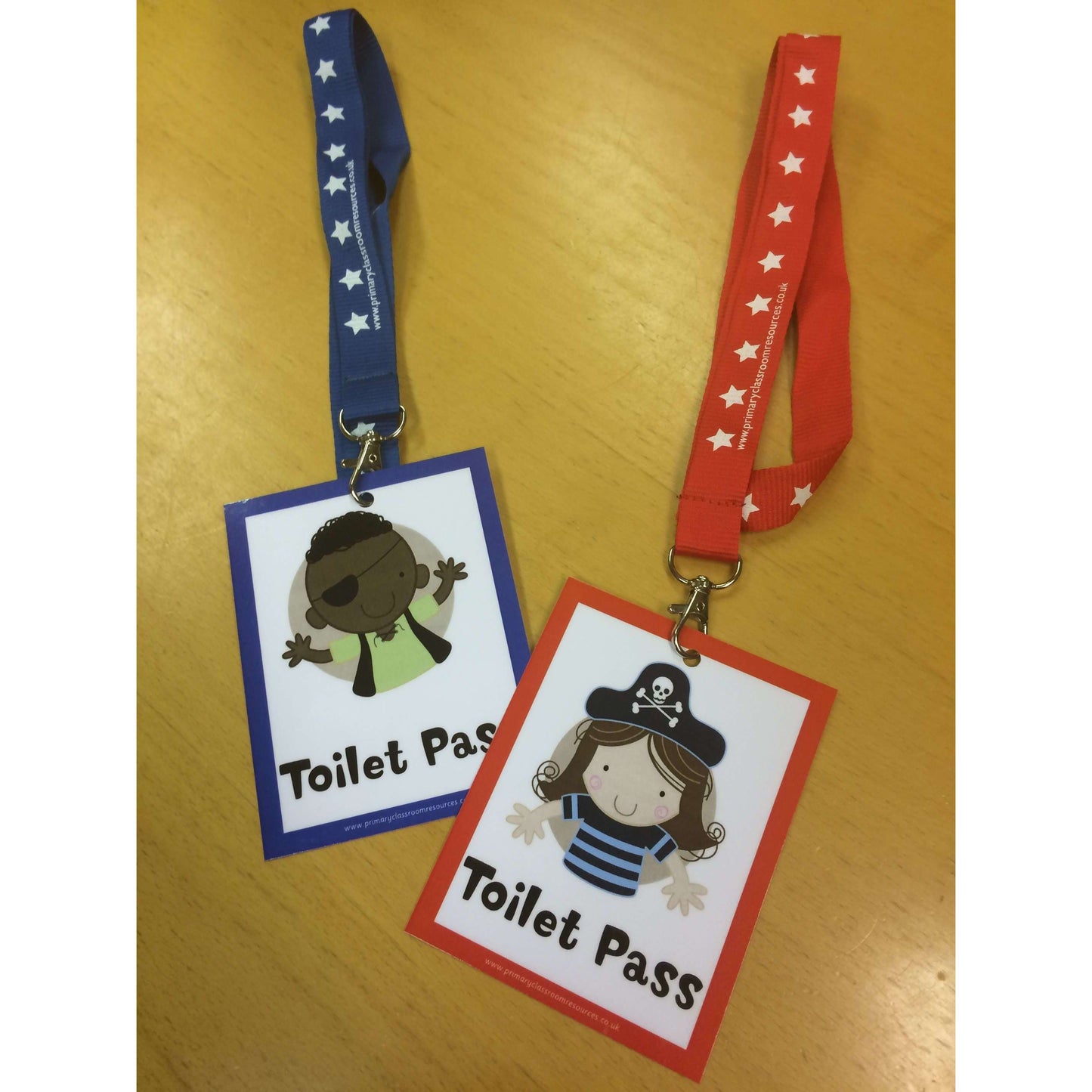 Pirate Toilet Passes:Primary Classroom Resources