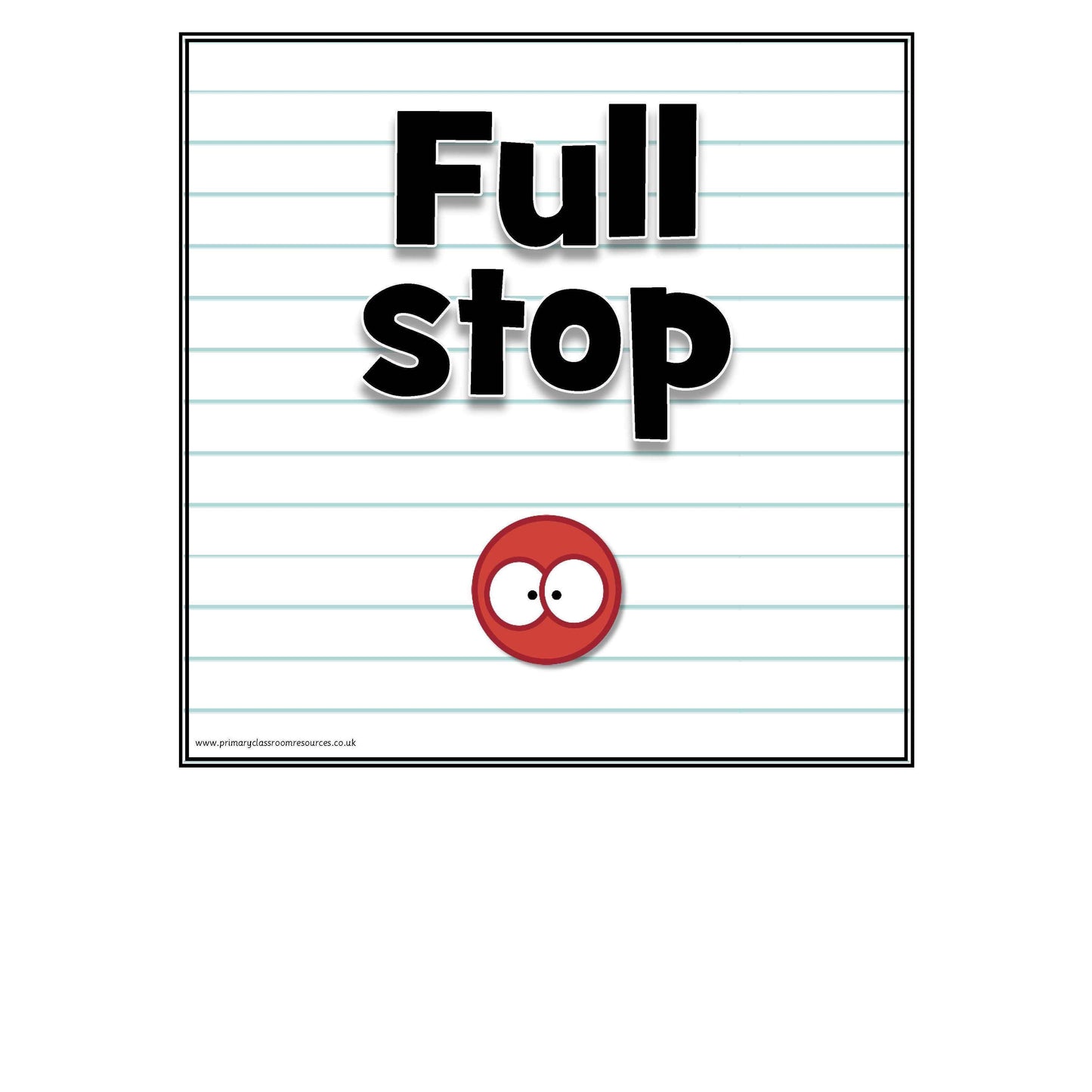 Punctuation Characters Frieze:Primary Classroom Resources