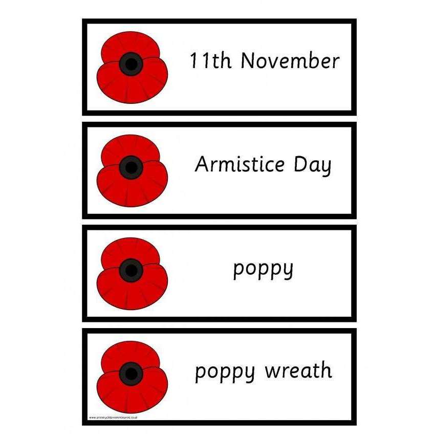 Remembrance Day Pack – Primary Classroom Resources