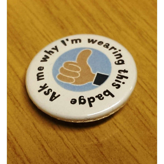 Reward Badge - Ask me why:Primary Classroom Resources