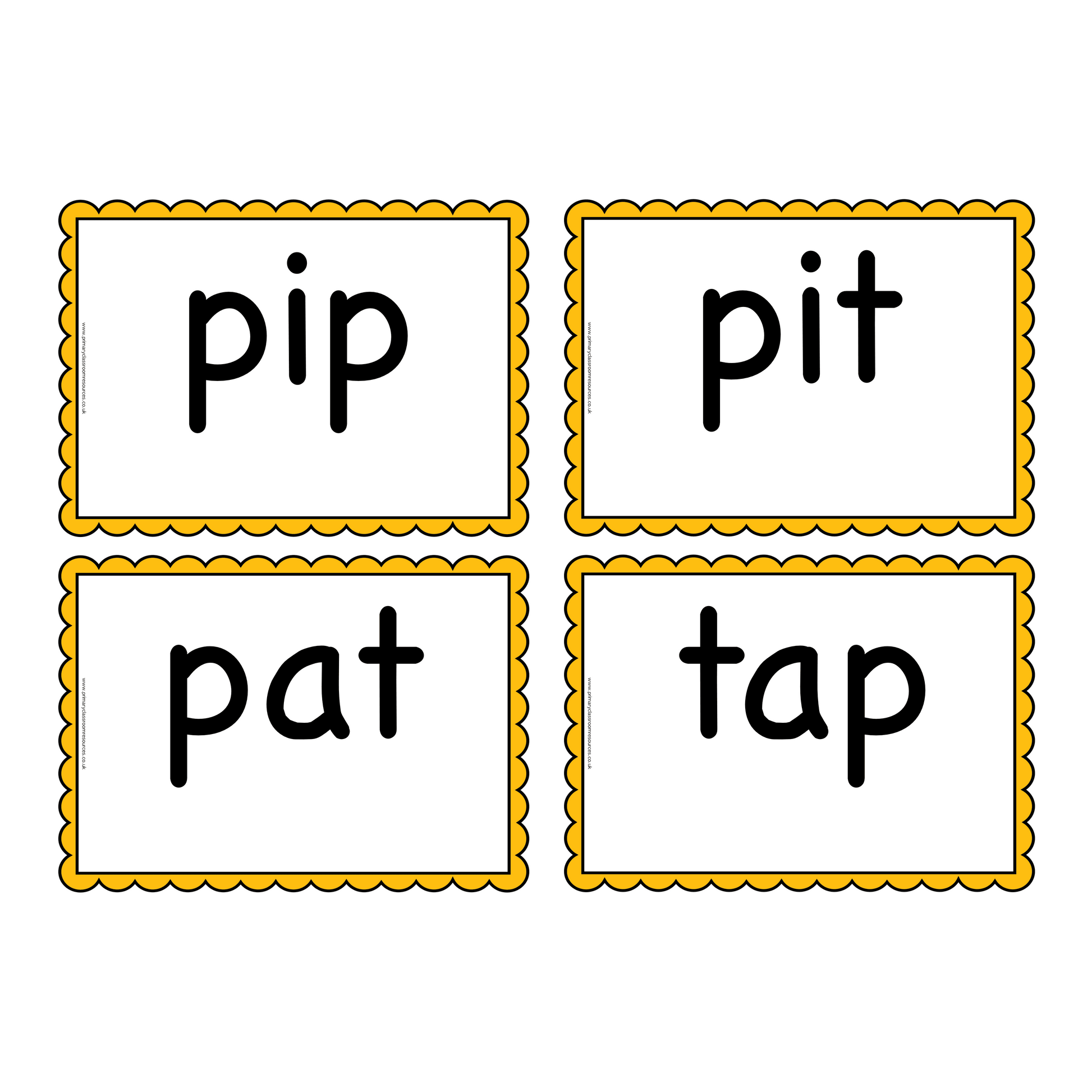 SATPIN Pack - Letters & Sounds Phase 2:Primary Classroom Resources