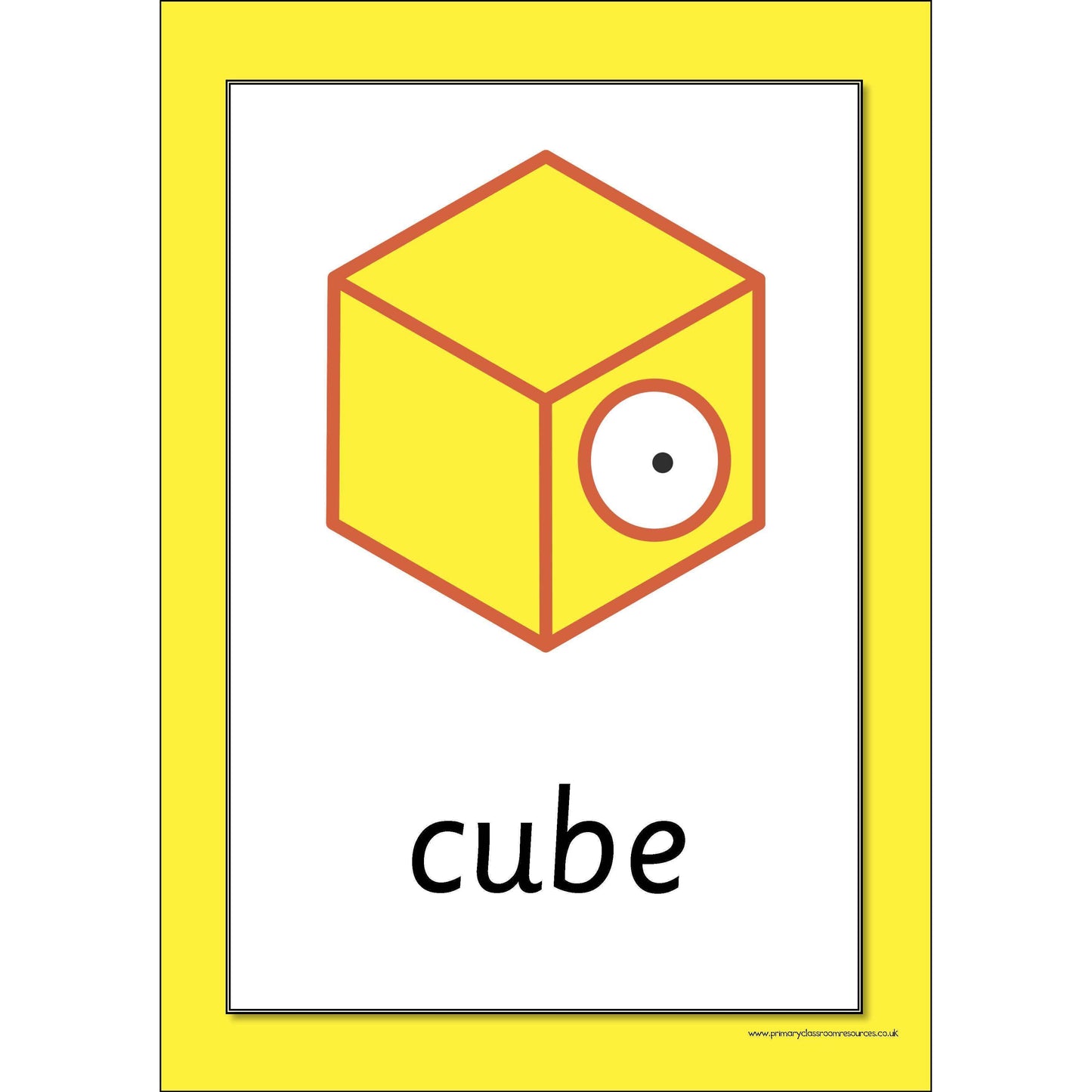 Simple 3D Shapes Posters:Primary Classroom Resources