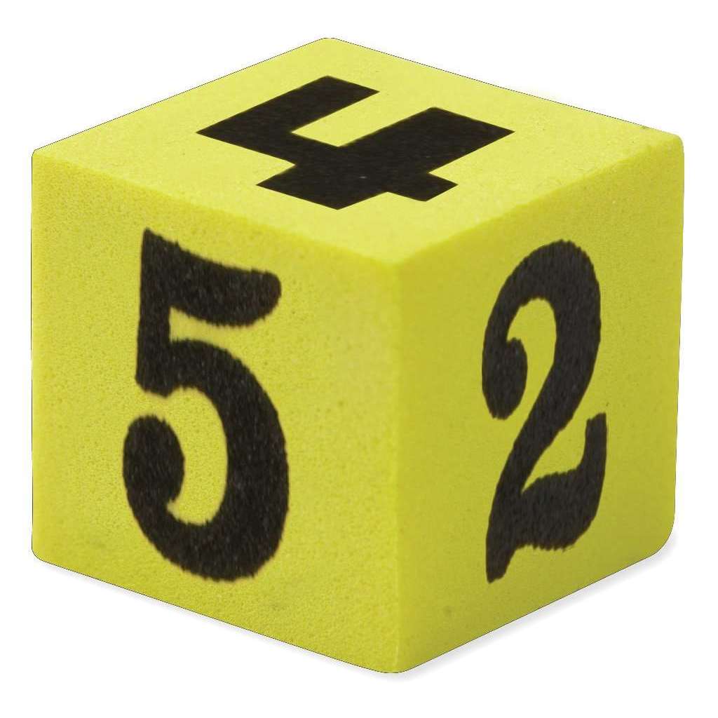 Soft Foam Number Dice - Pack of 5:Primary Classroom Resources
