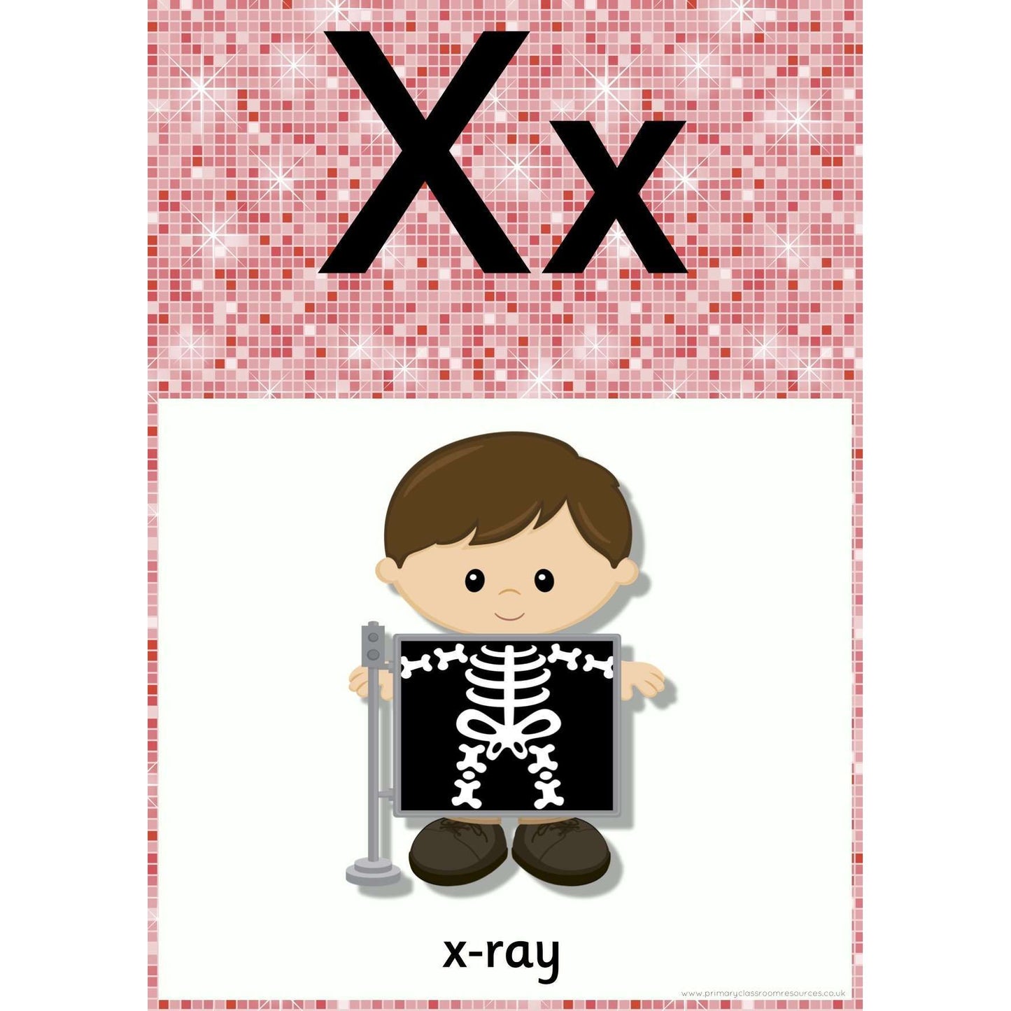 Sparkle Themed Alphabet Posters:Primary Classroom Resources