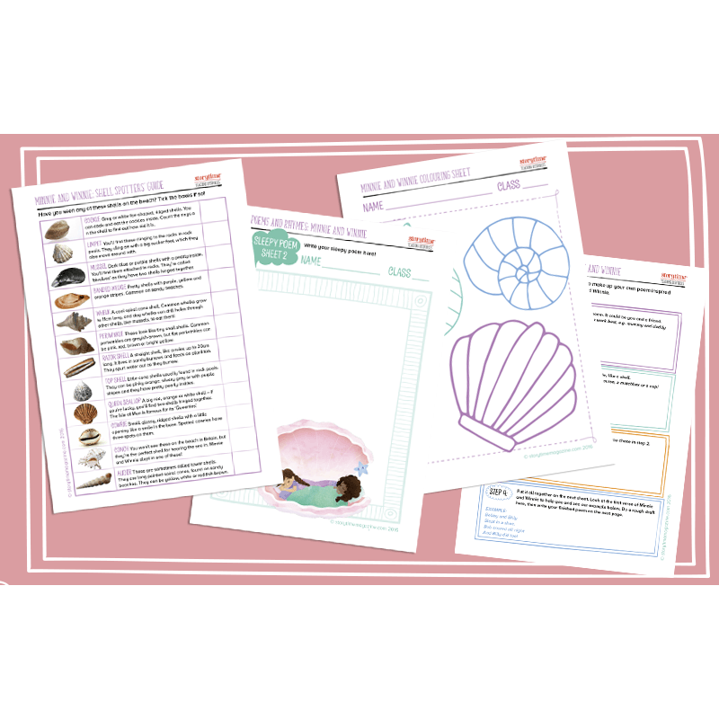 Storytime Resource Pack - Minnie and Winnie:Primary Classroom Resources