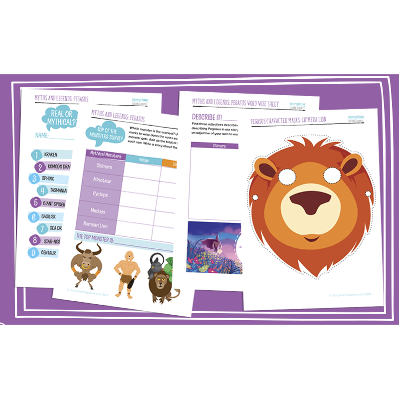 Storytime Resource Pack - Pegasus:Primary Classroom Resources