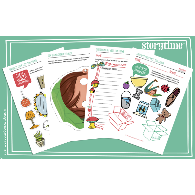 Storytime Resource Pack Tom Thumb Primary Classroom Resources