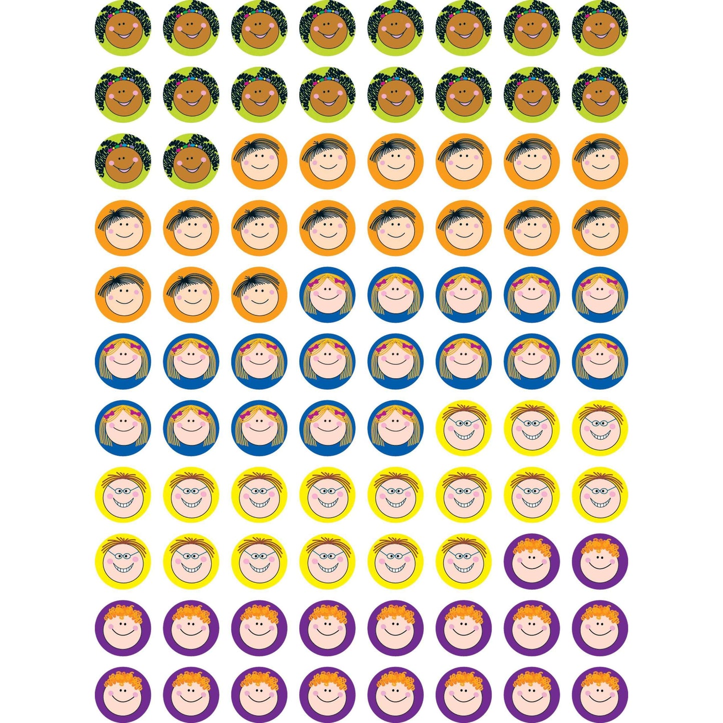 Stick Kids Hot Spots Chart Seal Stickers:Primary Classroom Resources