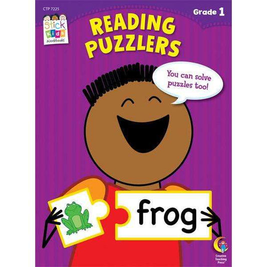 Stick Kids Workbook - Reading Puzzlers - Grade 1 - (Age 6-7):Primary Classroom Resources