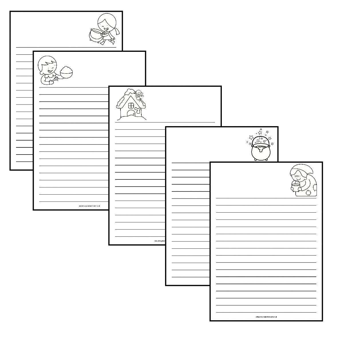 The Magic Porridge Pot Writing Papers:Primary Classroom Resources