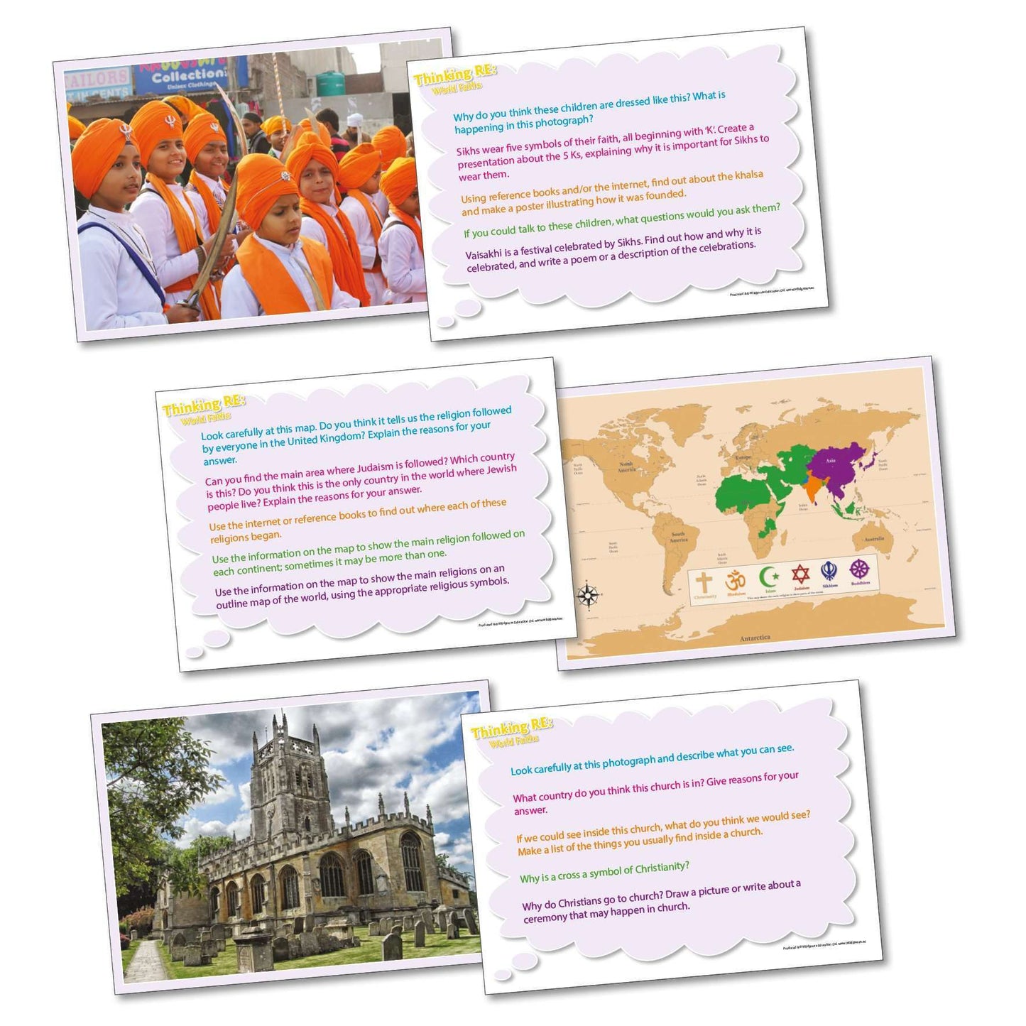 Thinking RE - World Religion:Primary Classroom Resources
