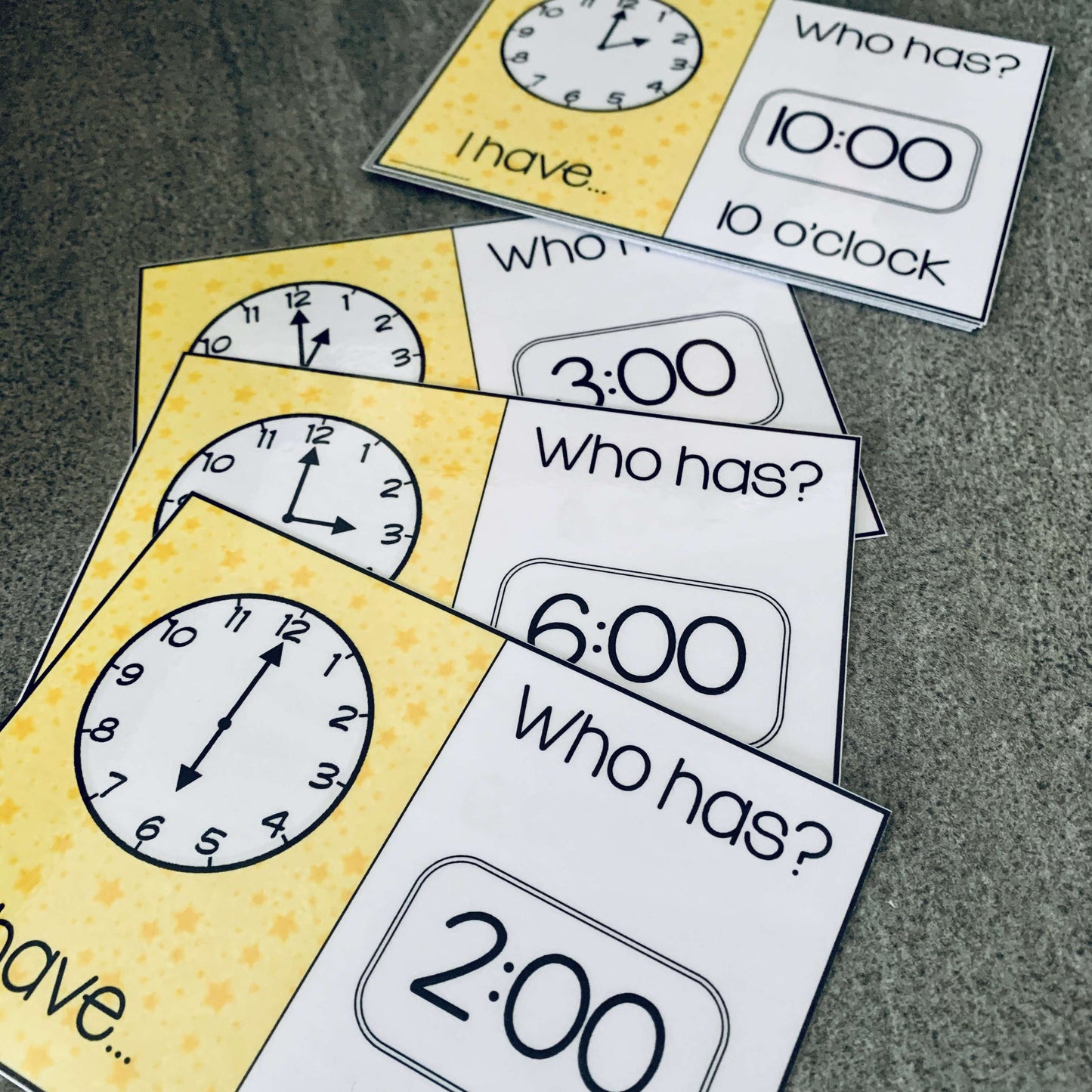 Time Loop Cards - O'Clock:Primary Classroom Resources