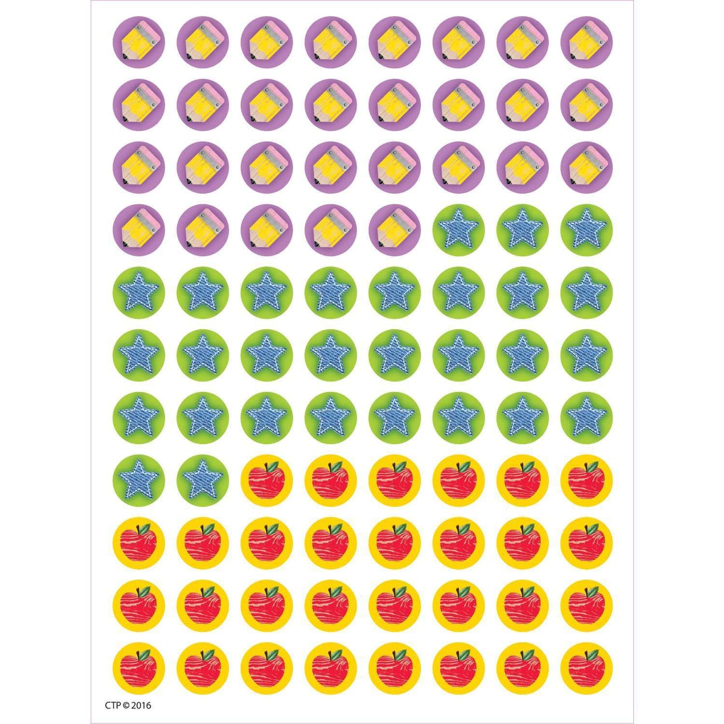 Upcycle Style Hot Spots Stickers:Primary Classroom Resources