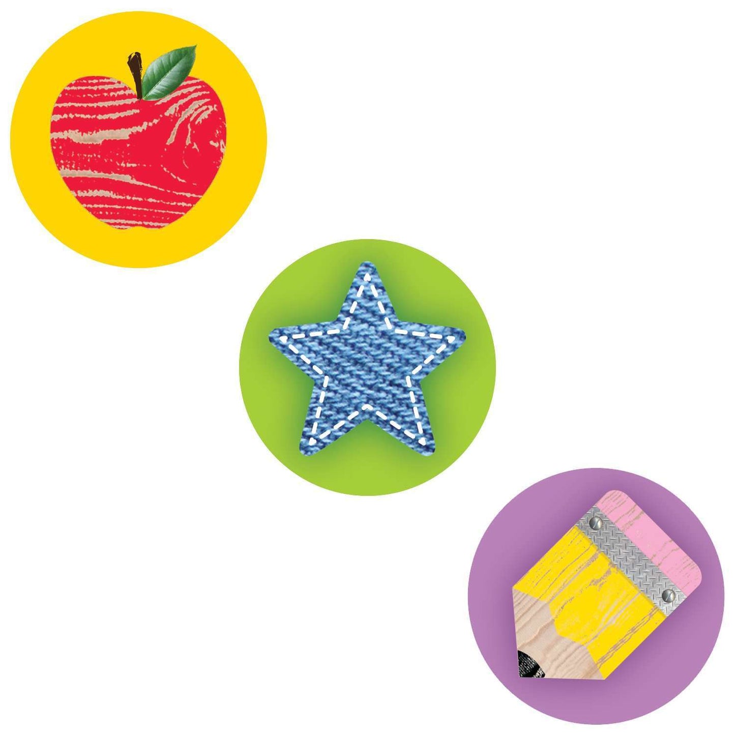 Upcycle Style Hot Spots Stickers:Primary Classroom Resources