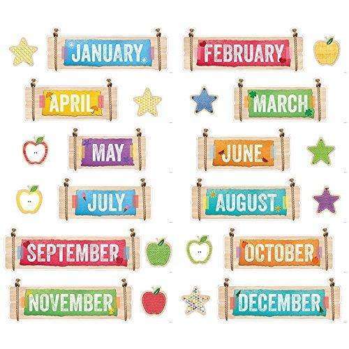 Upcycle Style Months of the Year Headlines:Primary Classroom Resources