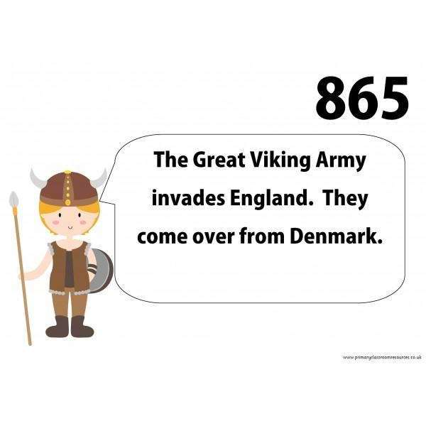 Vikings Timeline:Primary Classroom Resources
