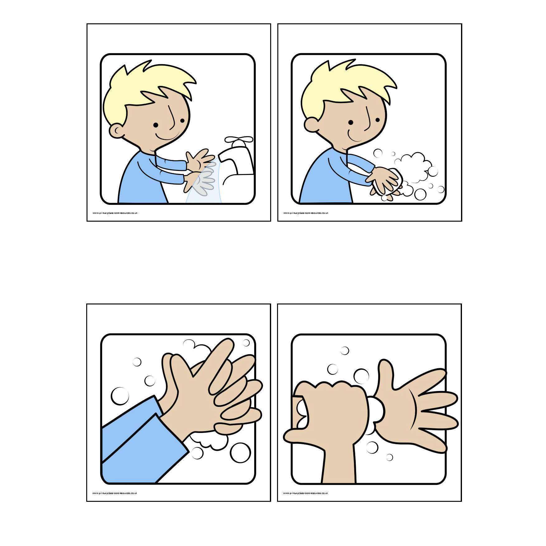 Washing Your Hands - Ordering Activity/Writing prompts:Primary Classroom Resources