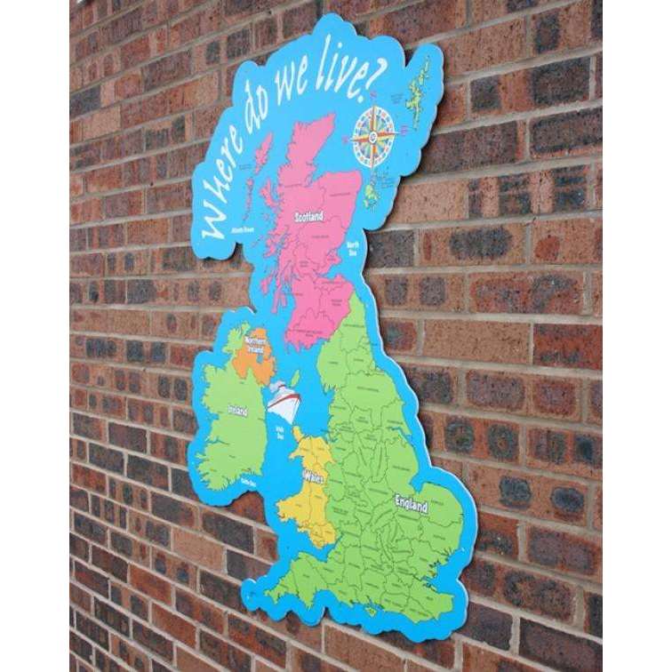 Where Do We Live? Sign:Primary Classroom Resources