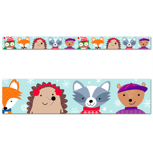 Winter Woodland Friends Classroom Display Border:Primary Classroom Resources