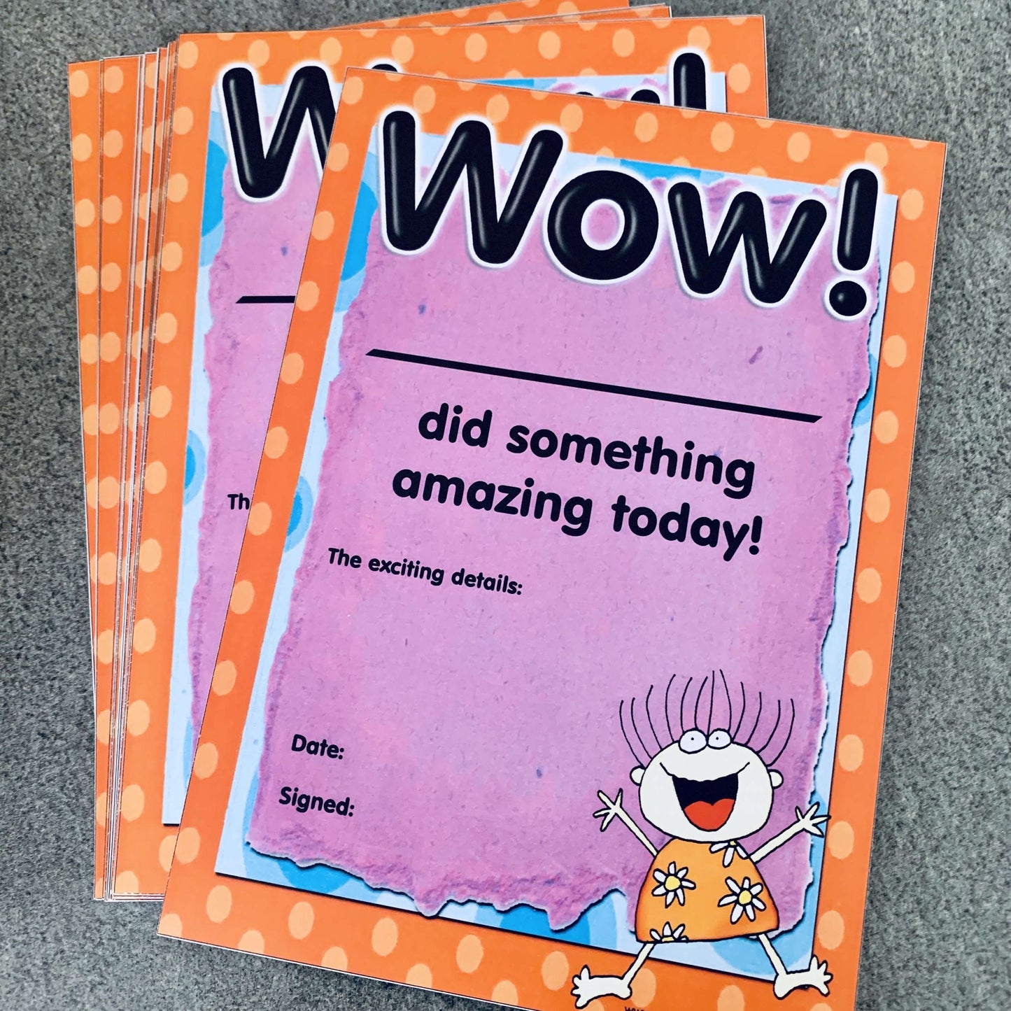 Wow Certificates:Primary Classroom Resources