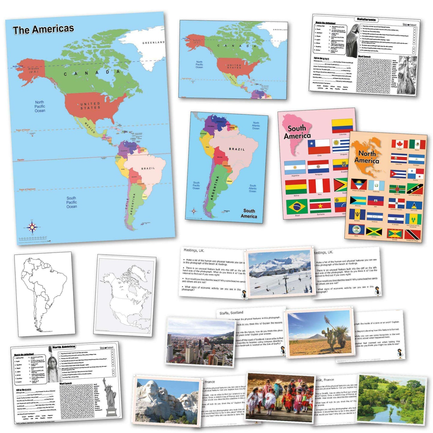 The Americas Curriculum Pack:Primary Classroom Resources