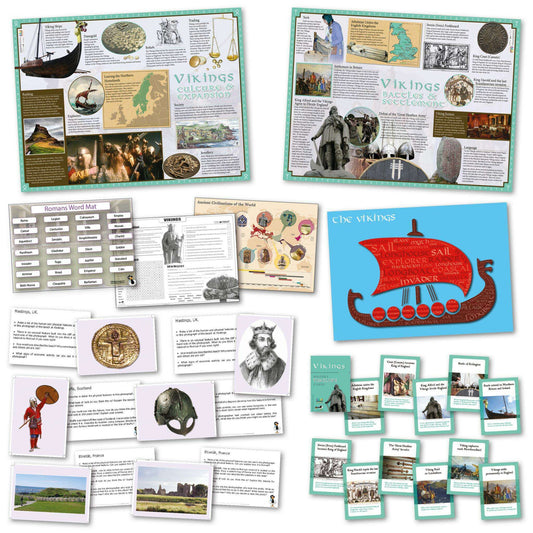 Vikings in Britain Curriculum Pack:Primary Classroom Resources