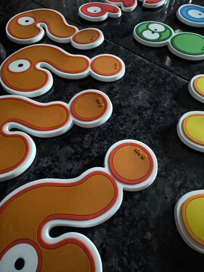 Giant Punctuation Character Magnets - Heavy Duty