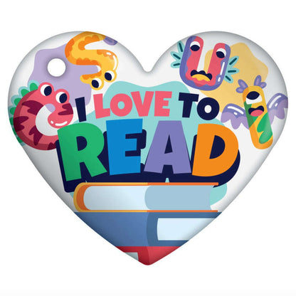 I Love Reading Brag Tags - Reading Rewards - Pack of 10:Primary Classroom Resources
