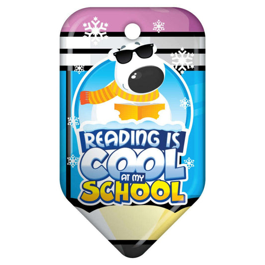 Reading is Cool at My School Brag Tags - Reading Rewards - Pack of 10:Primary Classroom Resources